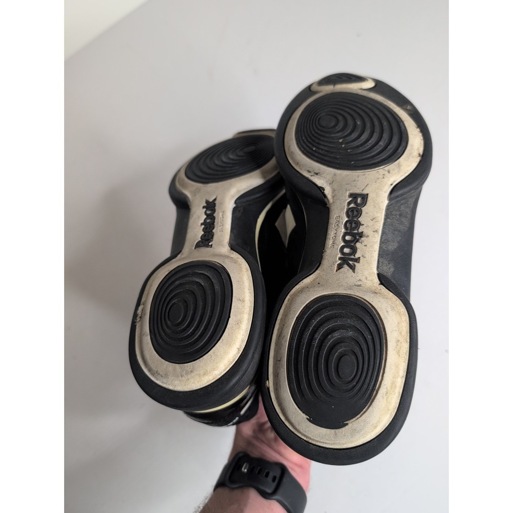 Reebok Women's EasyTone SmoothFit Walking Shoes – Black/ White, Size 9 - Picture 5 of 5
